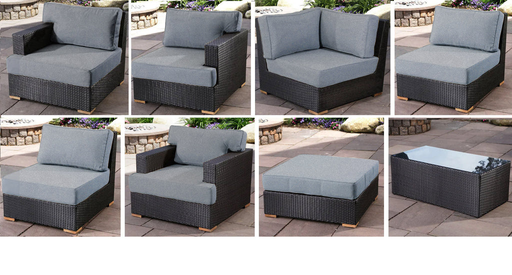 Salina Outdoor Sectional Set