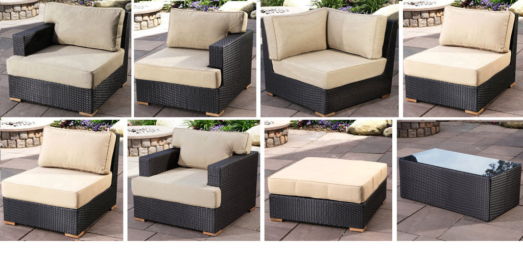 Salina Outdoor Sectional Set