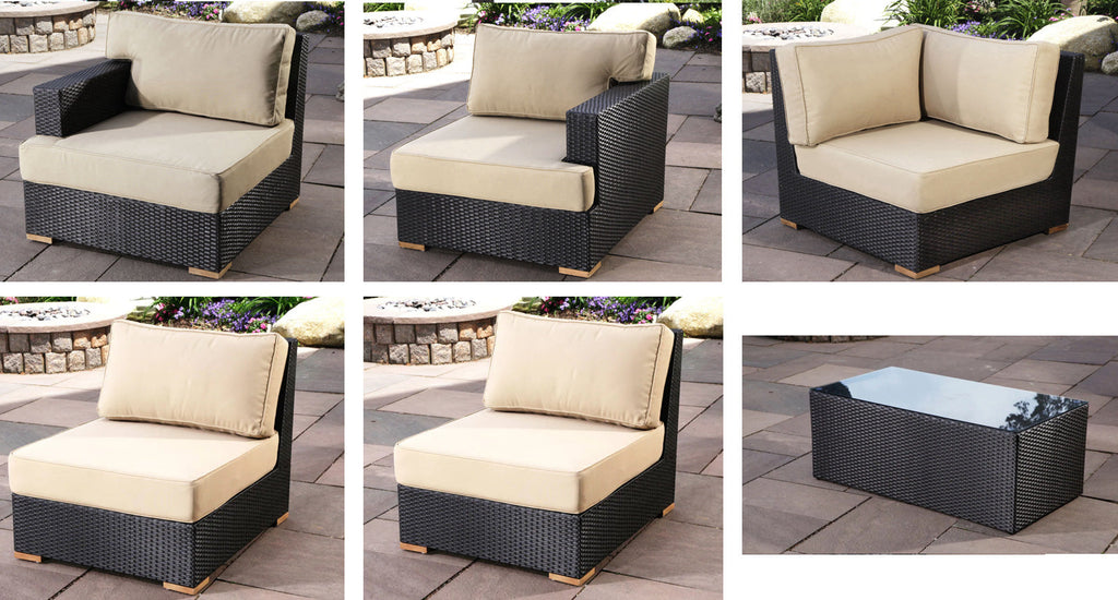 Salina Outdoor Sectional With Extender