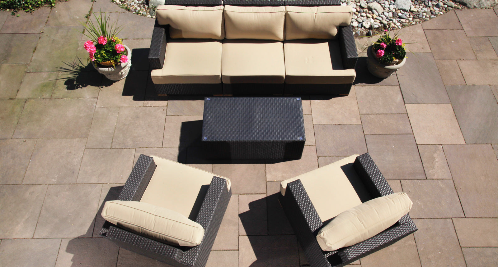 Salina Outdoor Sofa & Club Chair Set