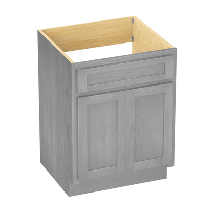 Vanity Art 24-inch Solid Wood Single Sink Bathroom Vanity Cabinet