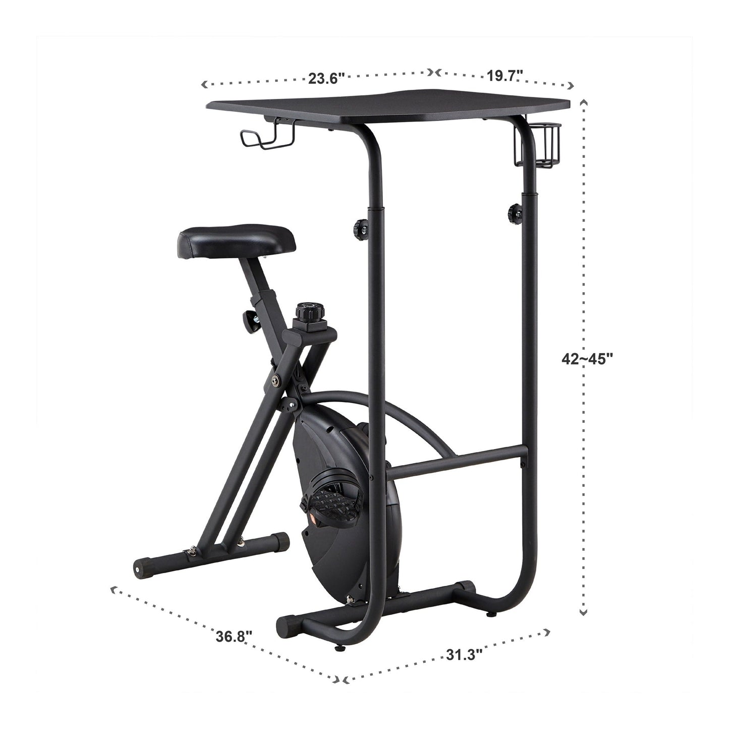 Virgil Exercise Bike Desk by iNSPIRE Q Classic.
