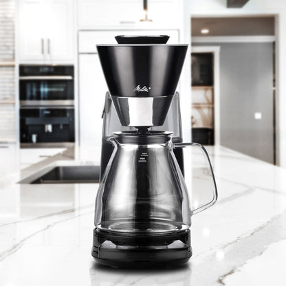 Vision 12-Cup Luxe Drip Coffee Maker with Revolving Dashboard