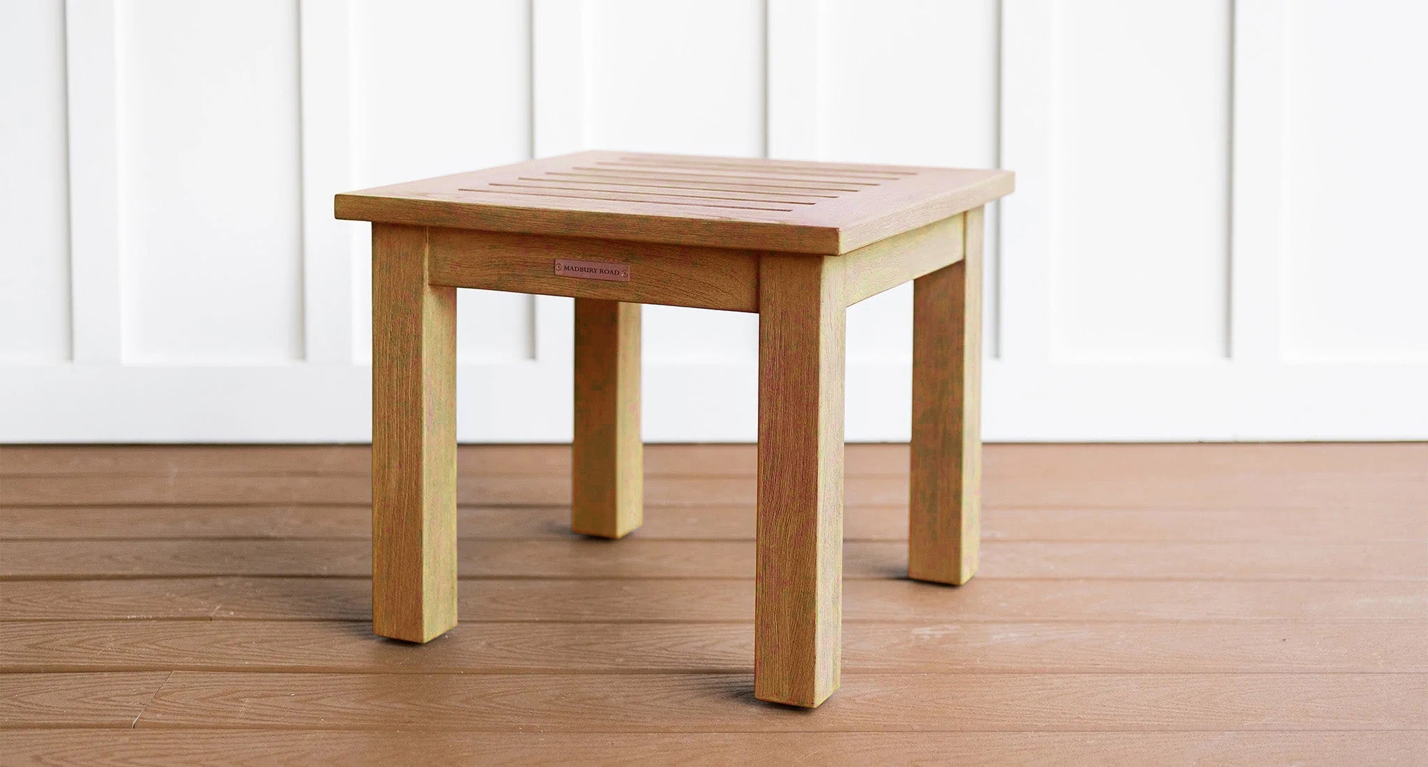 Malibu Teak Outdoor End Table