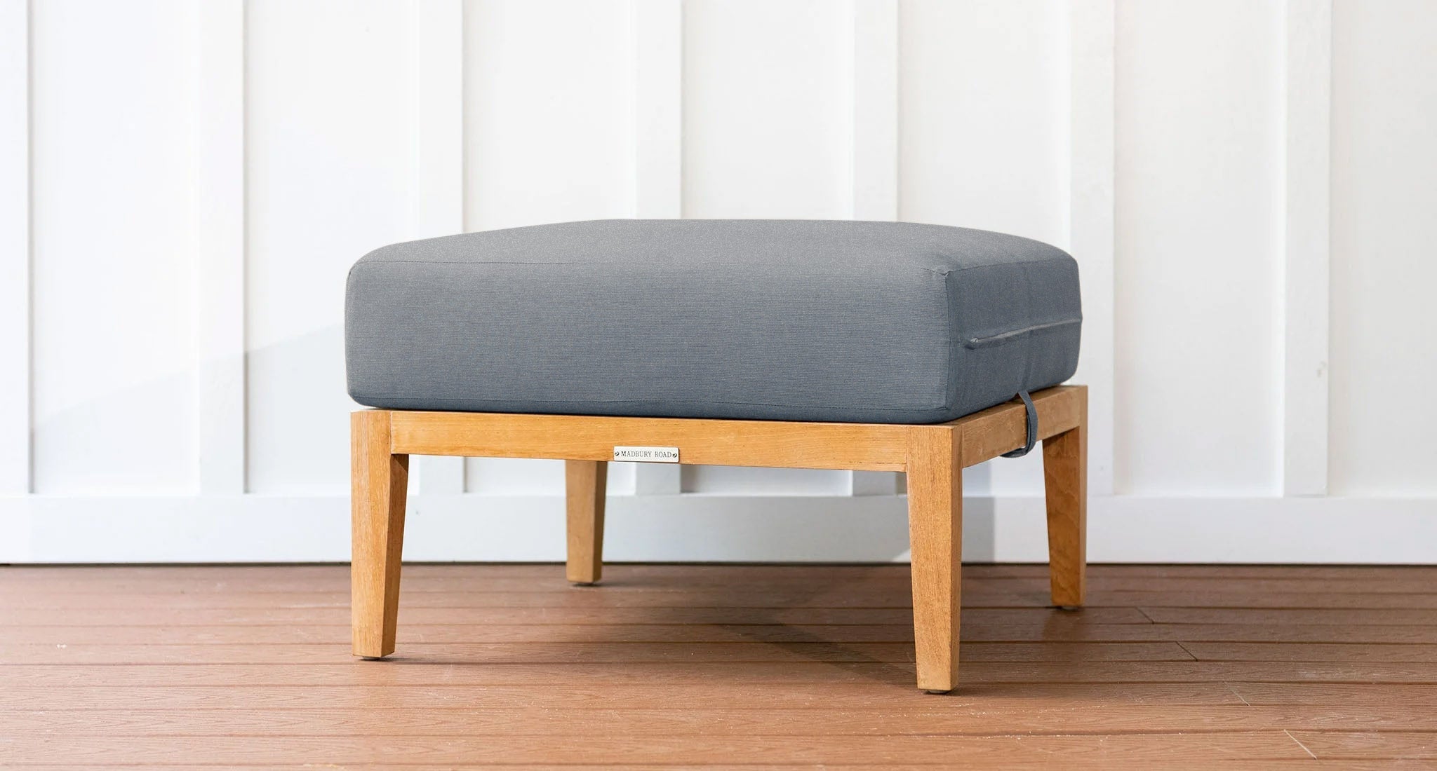 Bali Teak Outdoor Ottoman