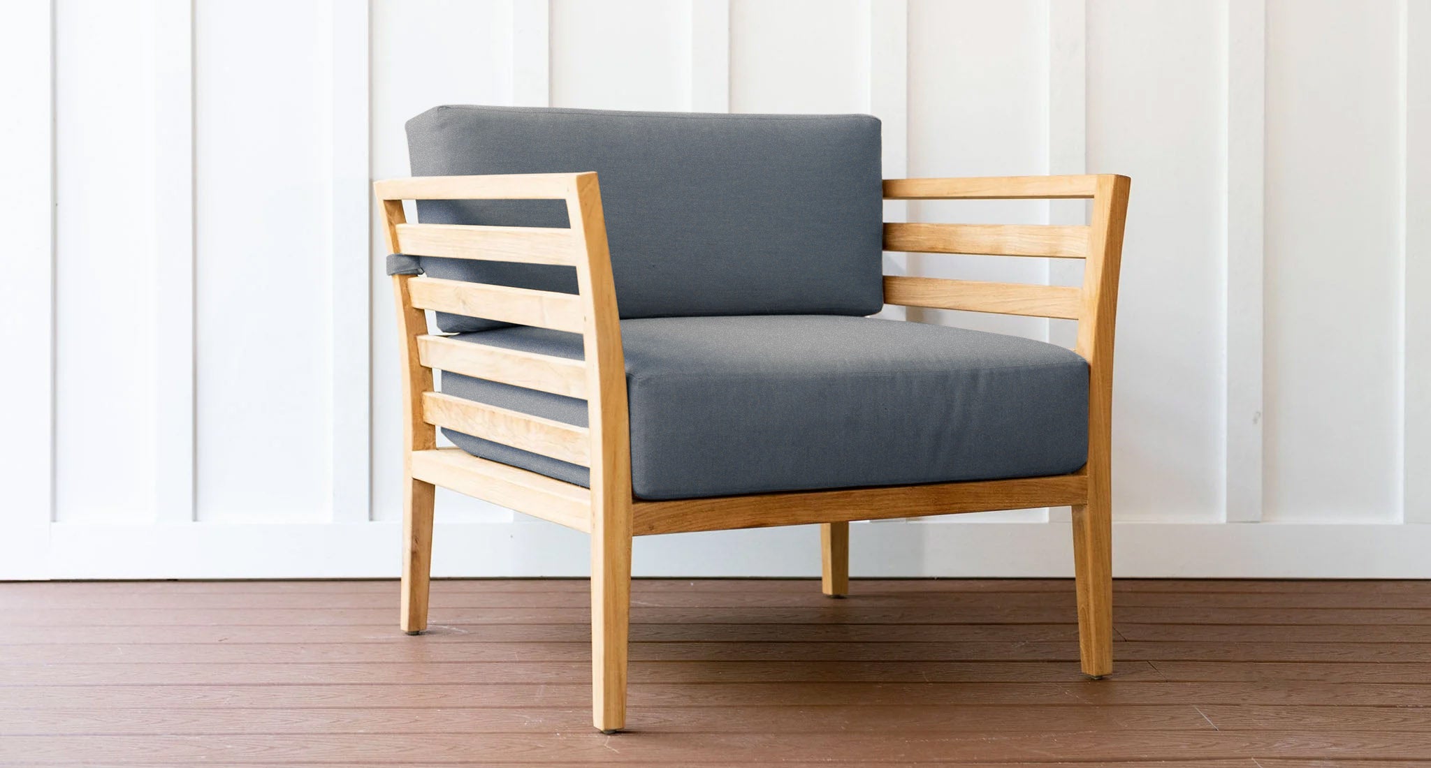 Bali Teak Outdoor Club Chair