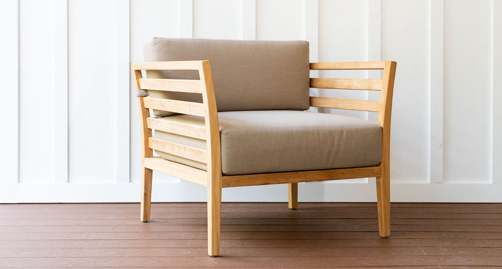 Bali Teak Outdoor Club Chair