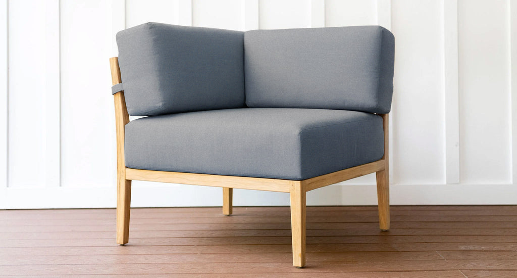 Malibu Teak & Rope Outdoor Sofa & Loveseat Set