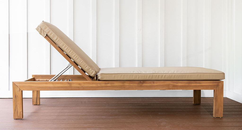 Bali Teak Outdoor Lounge Chair