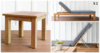 Bali Teak Outdoor Lounge Chair Set