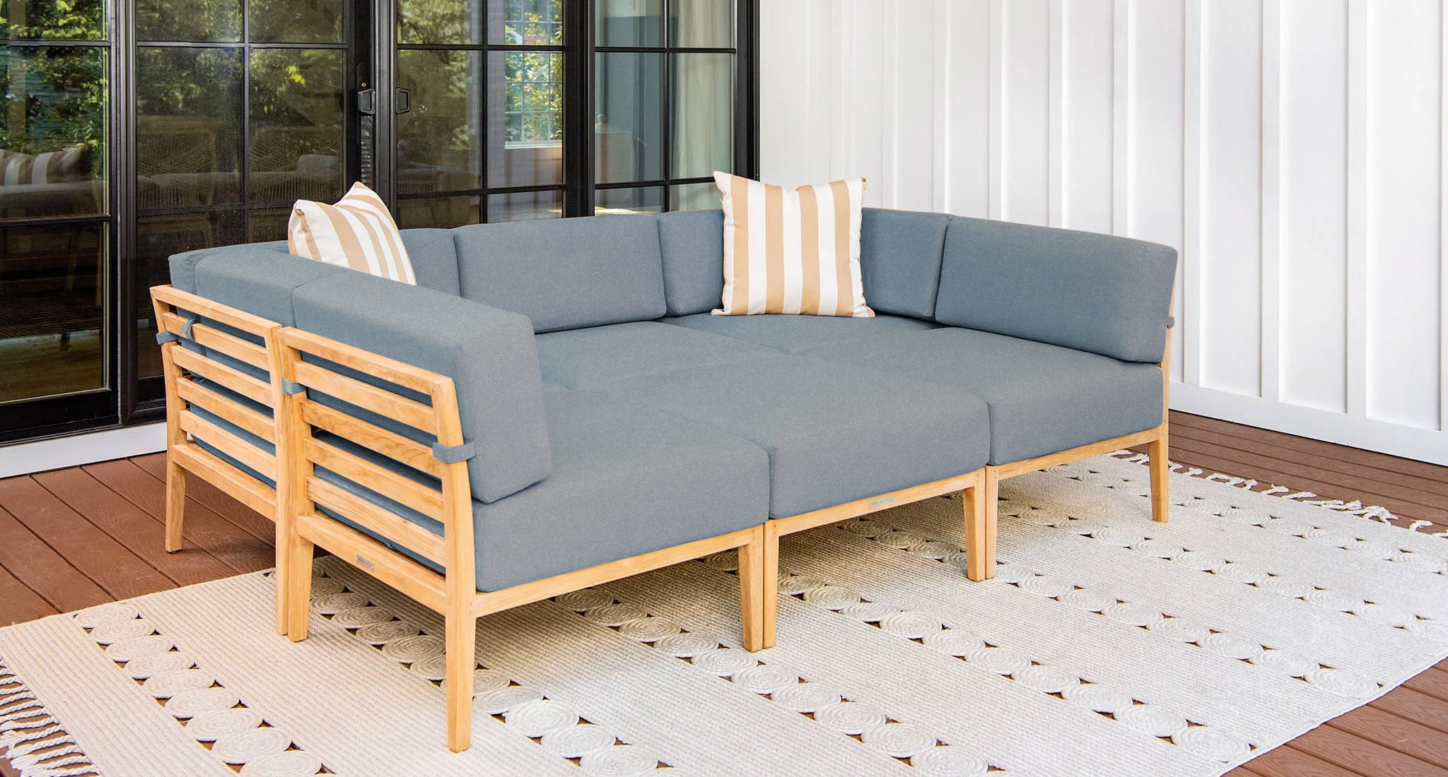 Bali Teak Outdoor Daybed