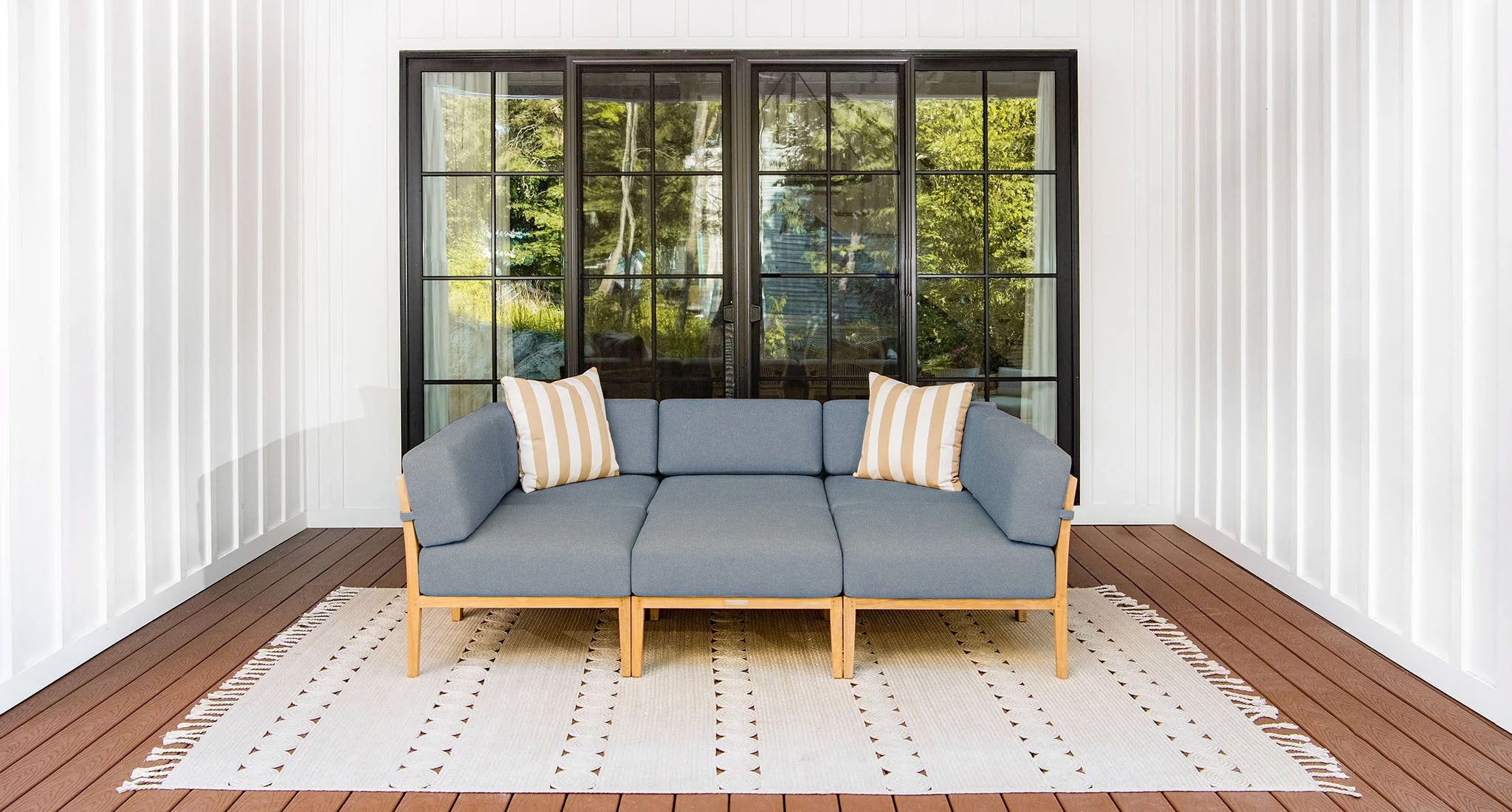 Bali Teak Outdoor Daybed