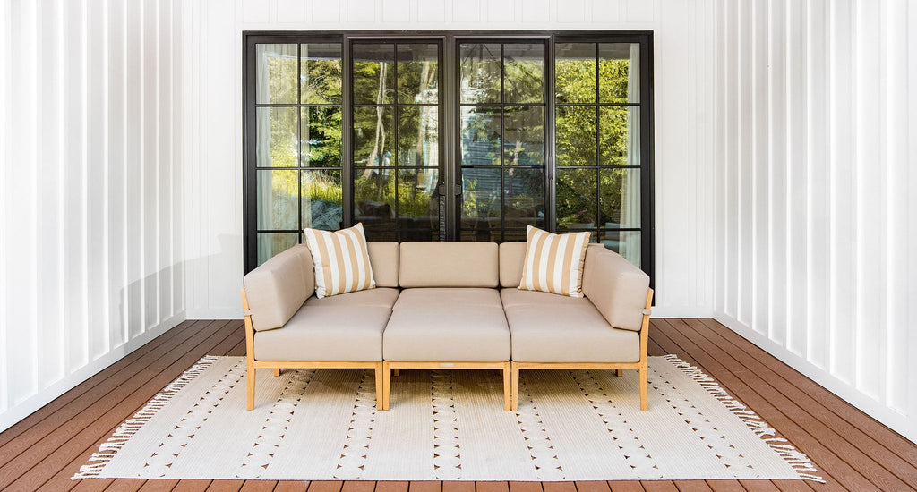 Bali Teak Outdoor Daybed