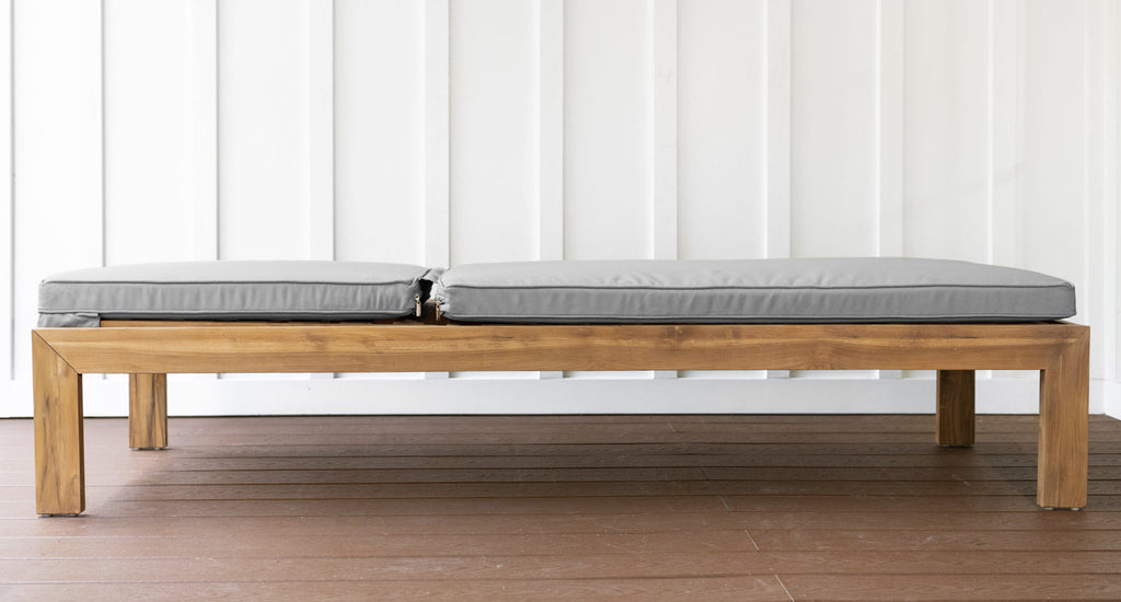 Capri Teak Outdoor Lounge Chair Set