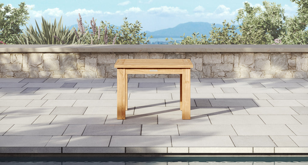 Pacific Teak Outdoor Club Chair Set