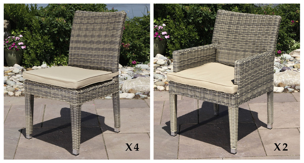 Corsica Outdoor Dining Set for 6