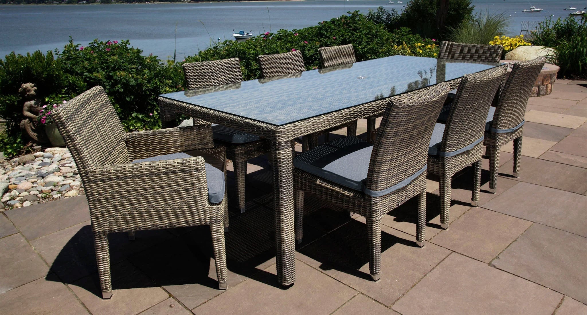Corsica Outdoor Dining Set for 8