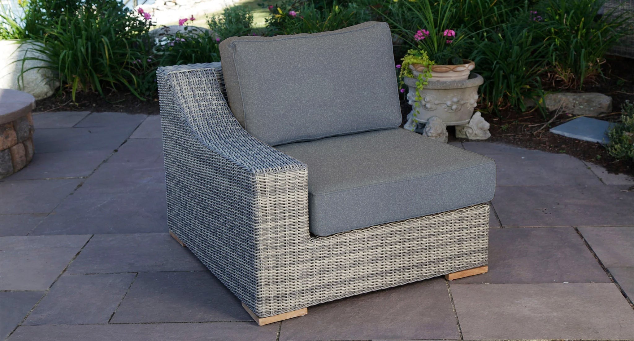 Corsica Outdoor Left Arm Piece