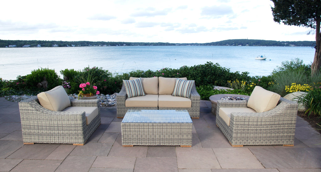 Corsica Outdoor Loveseat & Club Chair Set
