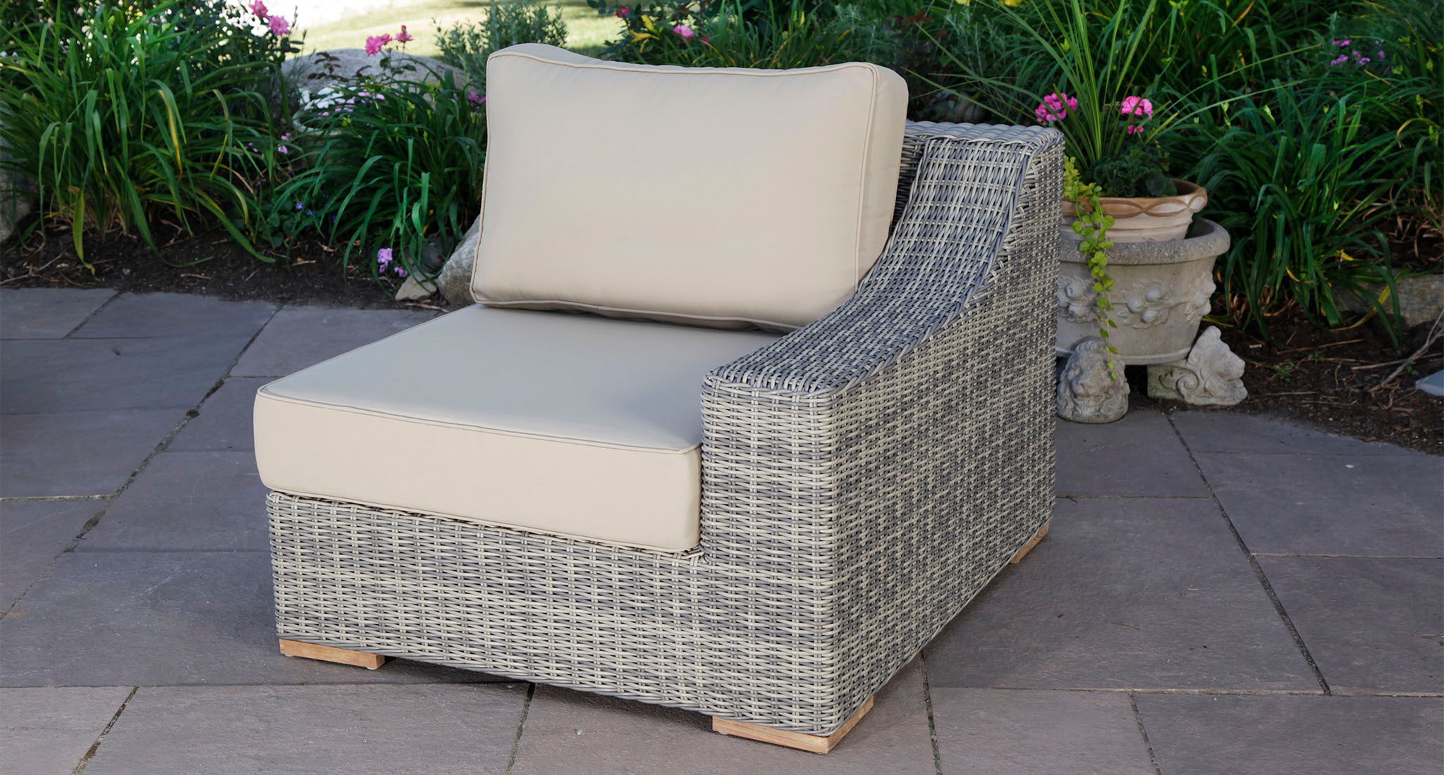 Corsica Outdoor Right Arm Piece