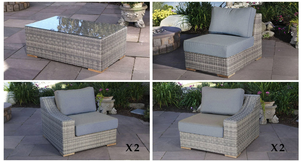 Corsica Outdoor Sofa & Loveseat Set