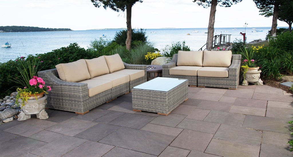 Corsica Outdoor Sofa & Loveseat Set