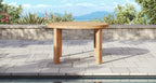Malibu Teak & Rope Outdoor Dining Set for 4