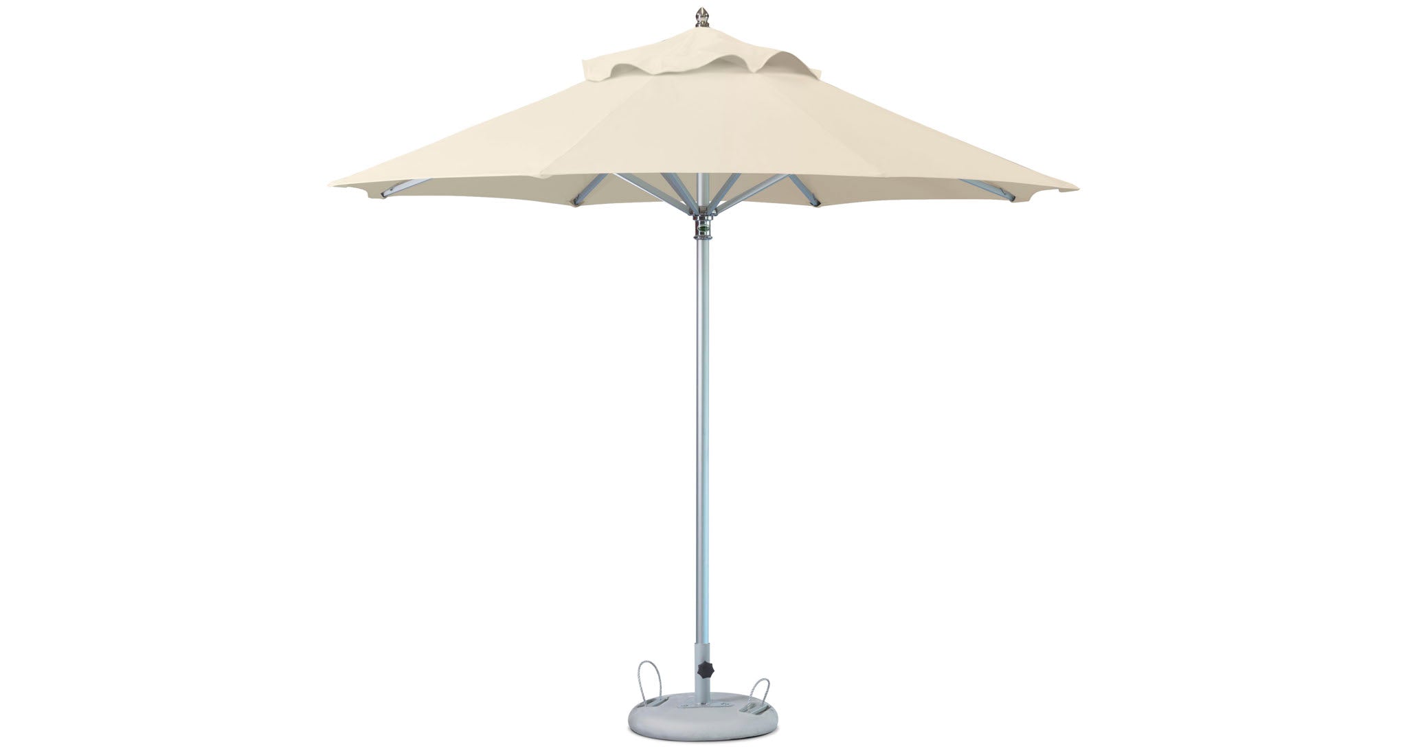 10 Ft. Round Outdoor Umbrella with Base