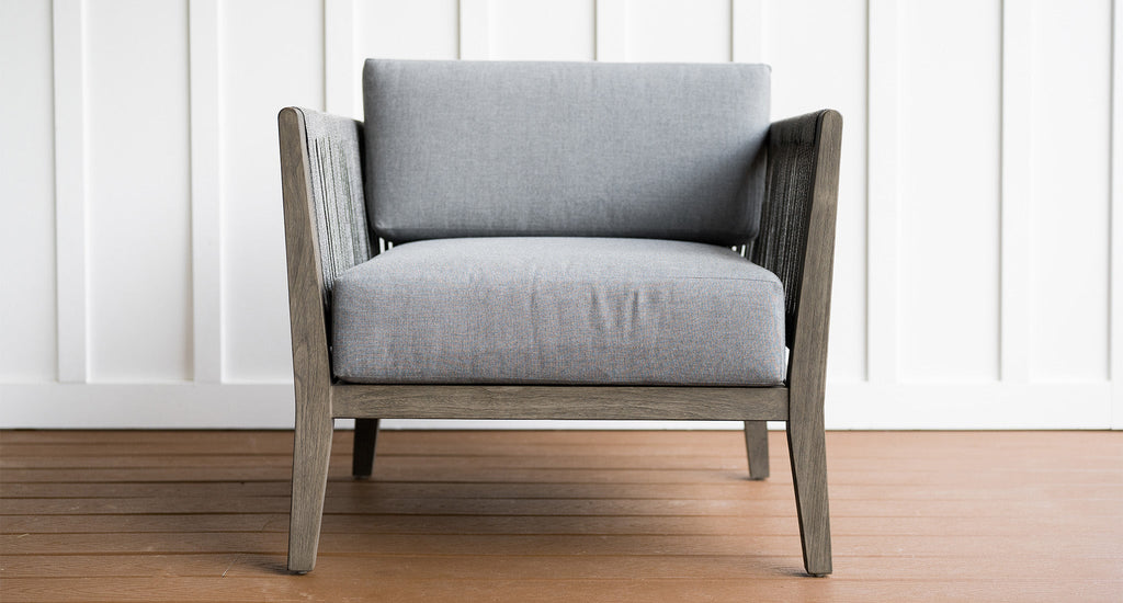 Fiji Teak & Rope Outdoor Club Chair