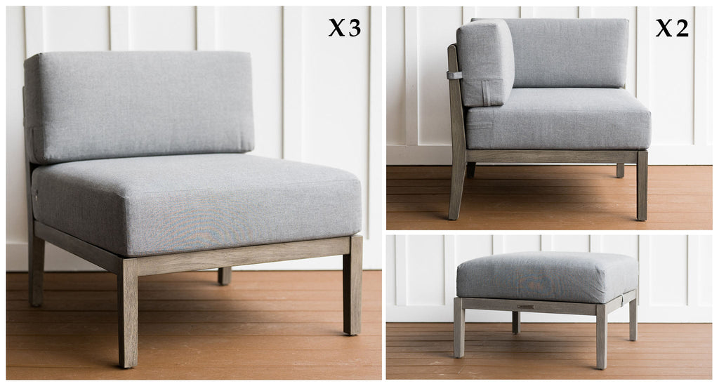 Fiji Teak & Rope Outdoor Patio Daybed