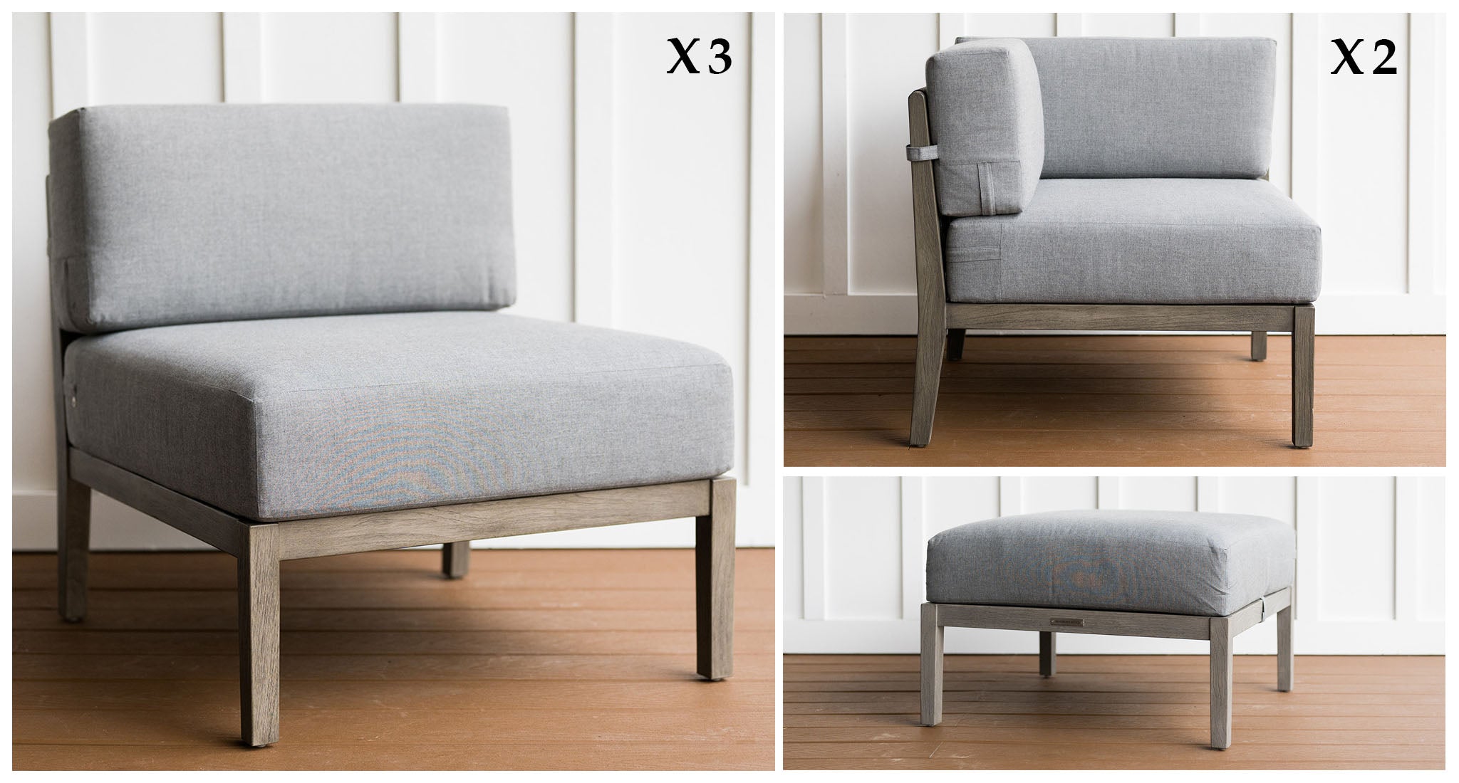 Fiji Teak & Rope Outdoor Patio Daybed