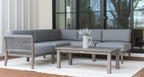 Fiji Teak & Rope Outdoor Sectional