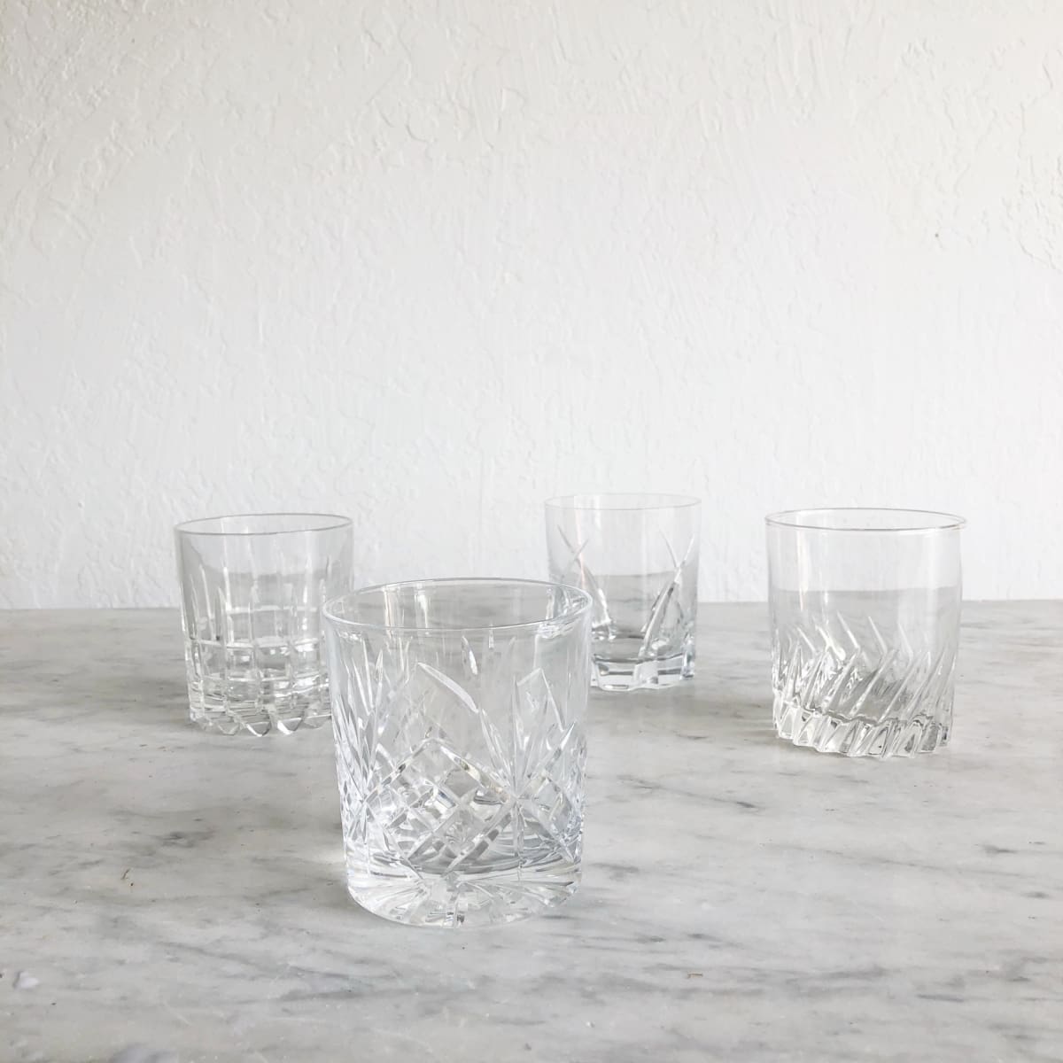 Glamorous Vintage Bar Glass Set of 4