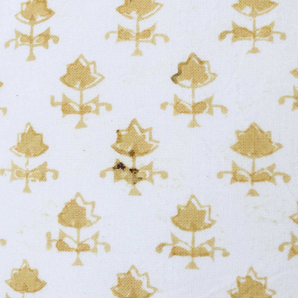 Hand Block Printed Pillow Cover | Juliette Gold