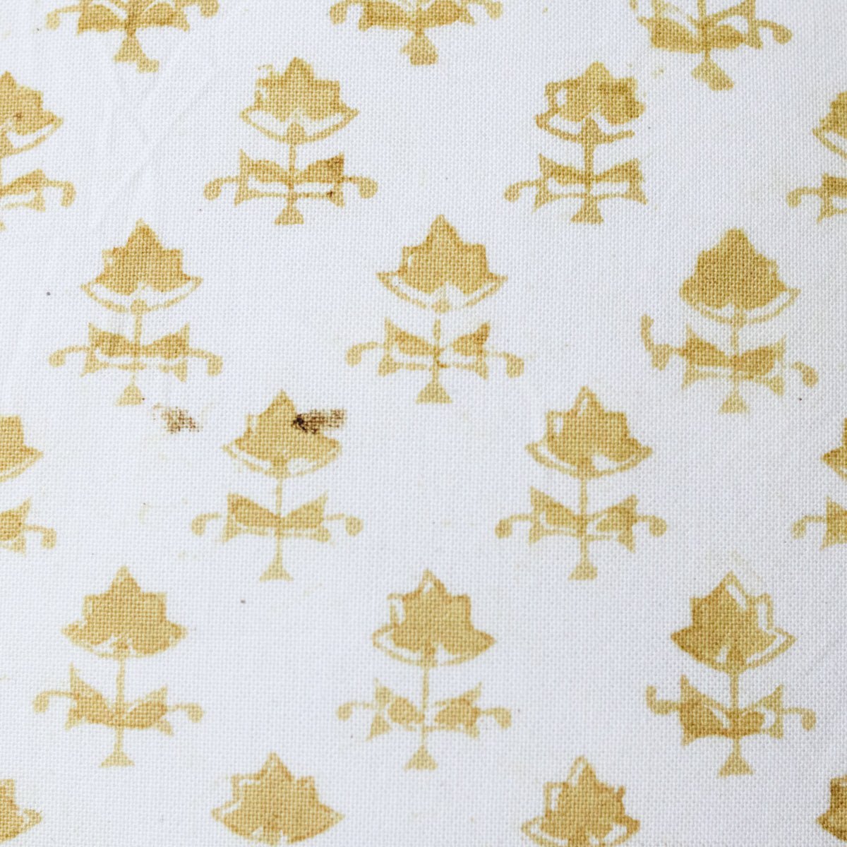 Hand Block Printed Pillow Cover | Juliette Gold
