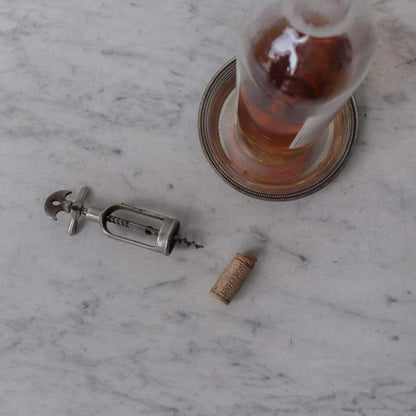 Hotel Silver Wine Coaster
