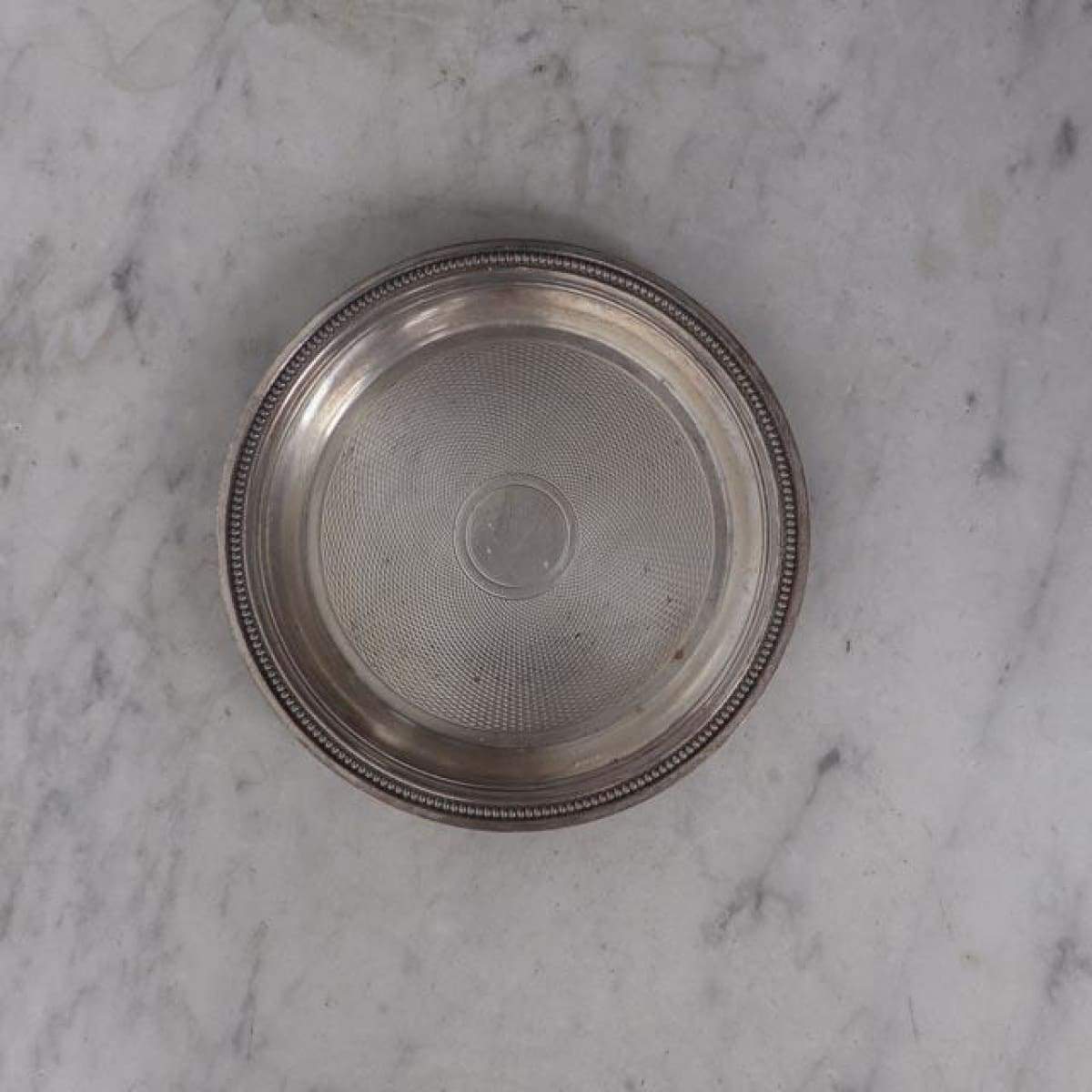 Hotel Silver Wine Coaster