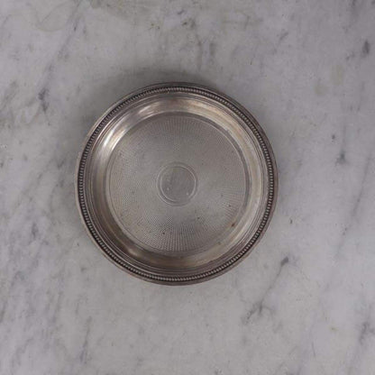 Hotel Silver Wine Coaster