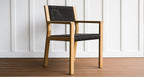 Malibu Teak & Rope Outdoor Dining Chair
