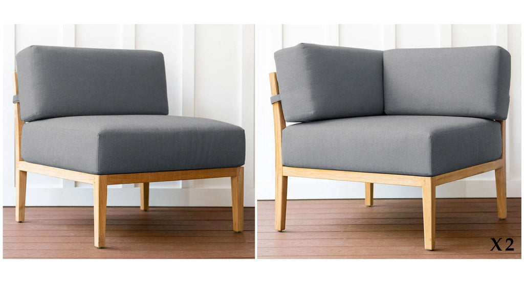 Bali Teak Outdoor Sofa