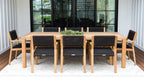 Malibu Teak & Rope Outdoor Dining Set for 8