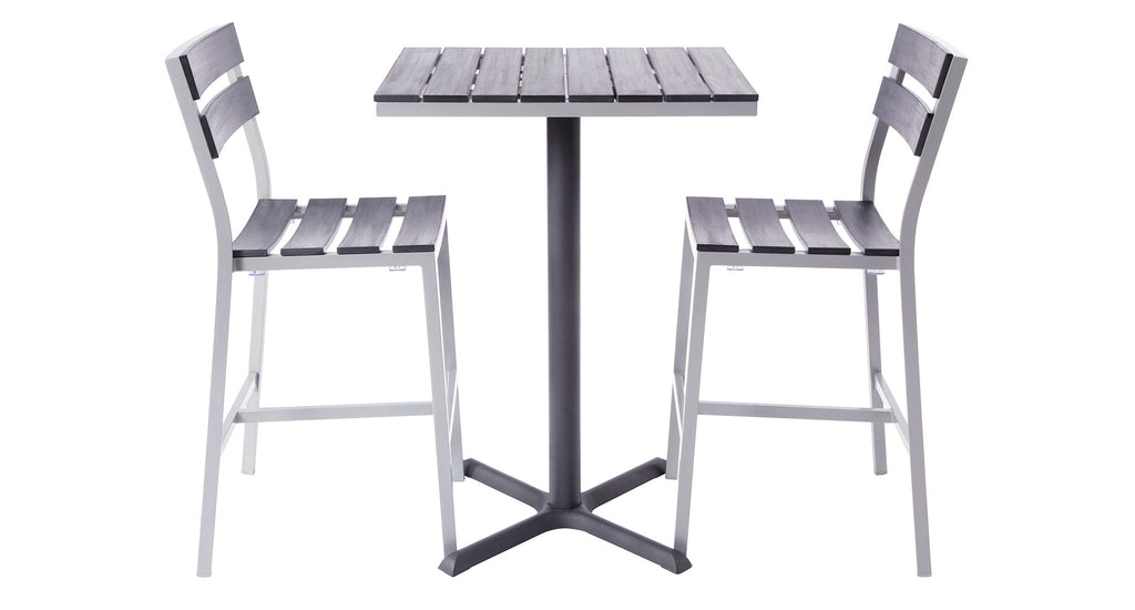 Milloy 2-Top Outdoor Bar Set