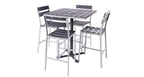 Milloy 4-Top Outdoor Bar Set