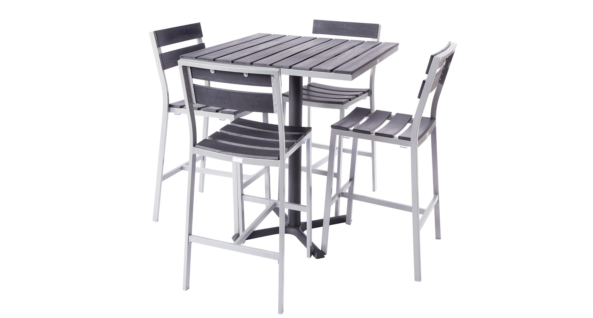 Milloy 4-Top Outdoor Bar Set