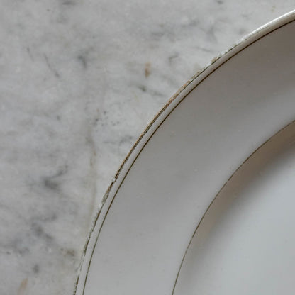 Not Your Grandma's Gold Rim China Set Of 4