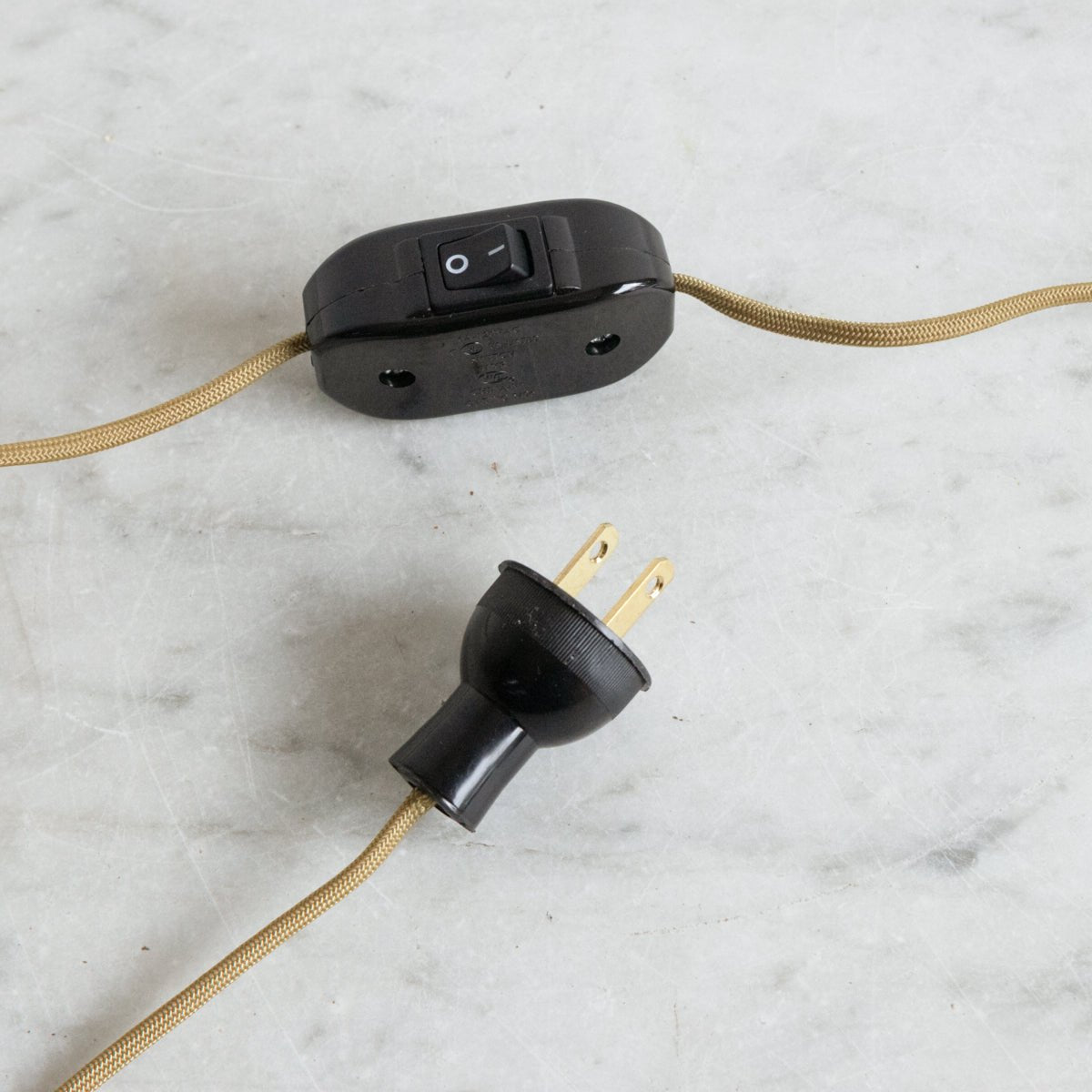 Petite Crystal Lamp with Brass Accents