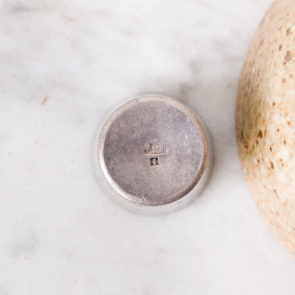 Petite Stoneware Bowl with Christofle Match Caddy