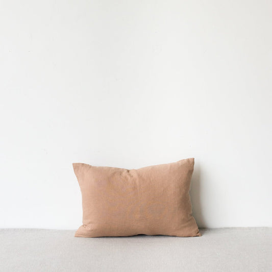 Petite Washed Linen Pillow Cover