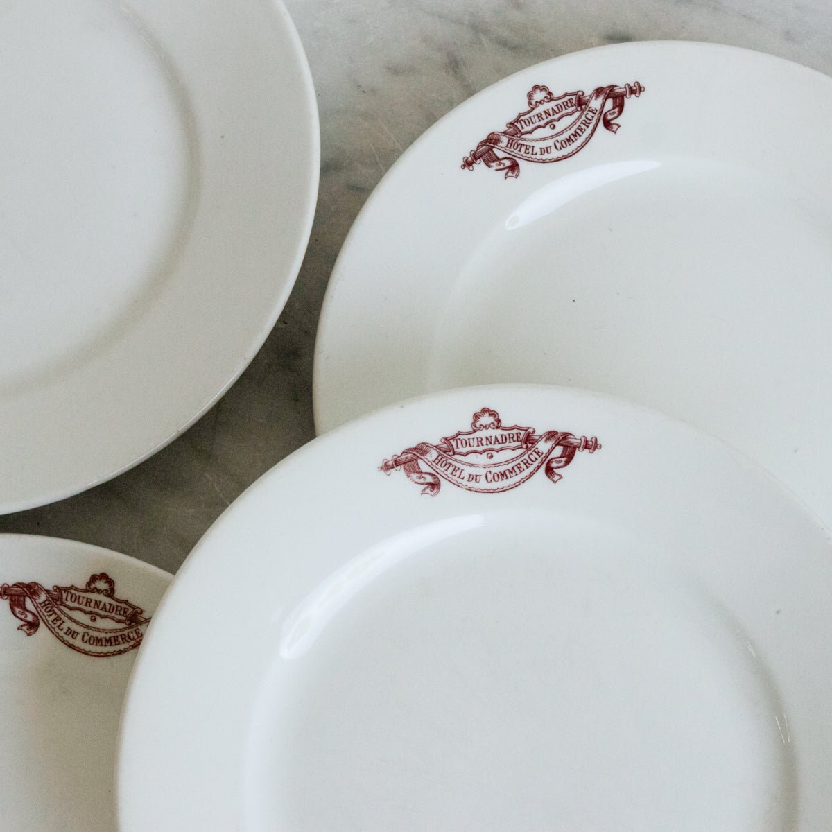 Place Tournadre Hotel China Plate Set of 7