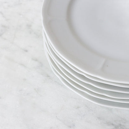 Porcelain Salad Plate Set of 6